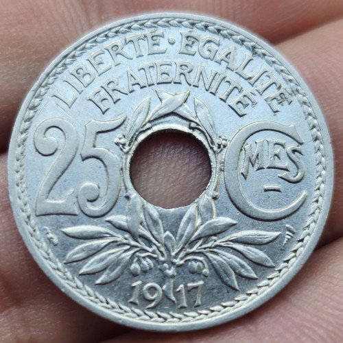 Centimes 1917 lindauer - centimes,