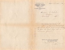 1917   LEBAUDY FRERES A PARIS