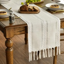 Chemin de table bohème avec