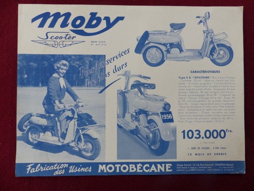 Prospectus catalogue moto - prospectus,