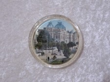 Poids De Papier En Verre Antiques Gotha - Vintage Environ 1900 - Souvenir