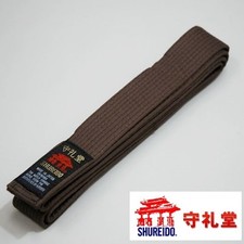 Shureido Karate Brown Belt Obi