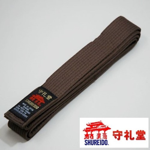 Shureido karate brown - brown, belt