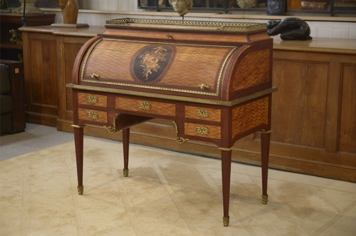 Bureau cylindre style - bureau, à