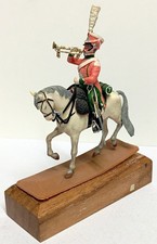SEGOM FIGURINE EMPIRE  RÉGIMENT DE LANCIERS  DE LA GARDE TROMPETTE