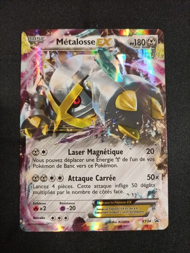 Carte pokémon métalosse - carte,