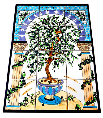Olivier image tuile 45x60 - image,