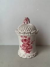 ancien pot à couvercle