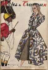 Modes et Travaux n° 616 Avril 1952 couture tricot poupées Françoise et Michel