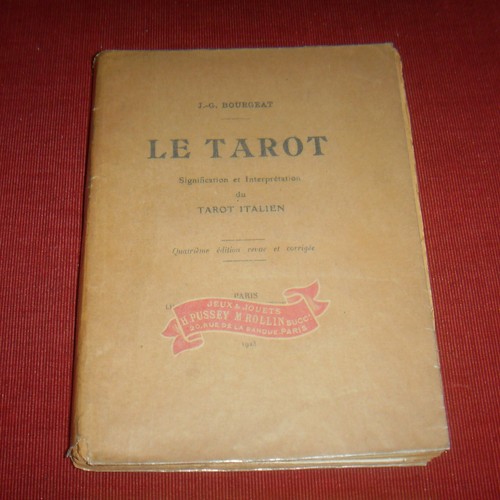 1923 tarot par j - le,