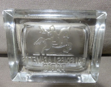 Vide poche cendrier Galeries Lafayette Paris Art Déco verre moulé bon état 9,5X7