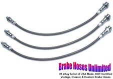 Ensemble De Tuyaux De Frein En Acier Inoxydable Nash Ambassador 600, 1942