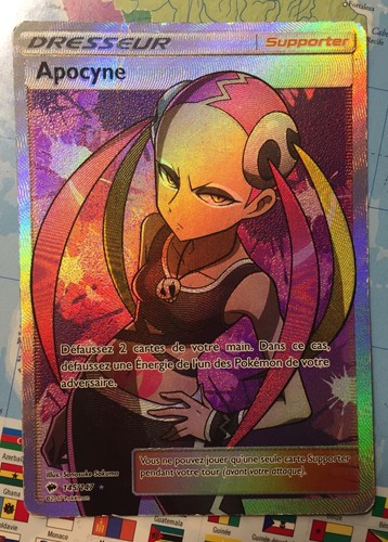 Carte pokémon dresseur - carte,