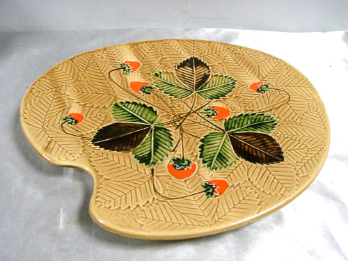 Ancien plat gâteau fromage - plat,