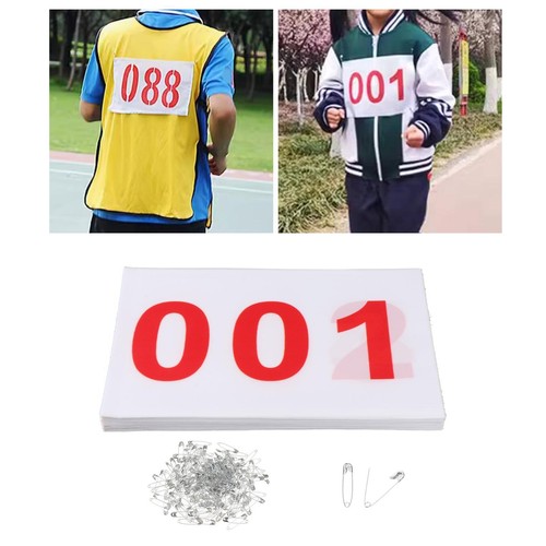 Lot 100 dossards - dossards, de