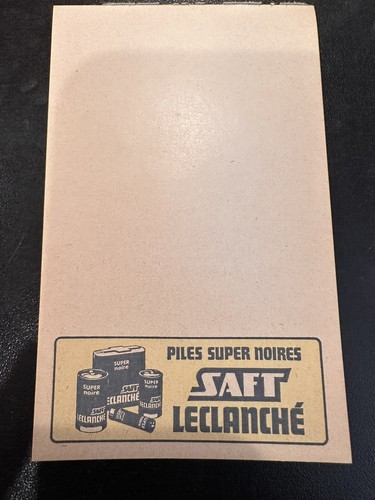 Rare petit carnet - carnet, publicitaire