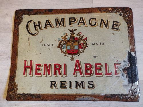 Ancienne plaque émaillée - plaque,