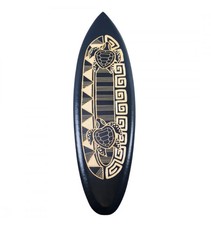 Planche de surf décorative en bois motif Tortues 5