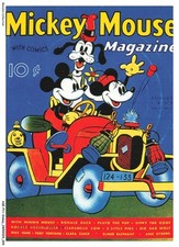 ASEP11-0786-DISNEY - MICKEY MOUSE MAGAZINE - MICKEY - MINNIE - GOUFY - Voiture