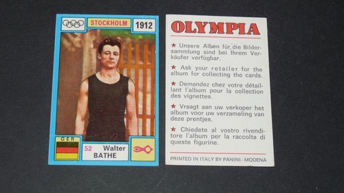 1912 bathe allemagne - 52, panini