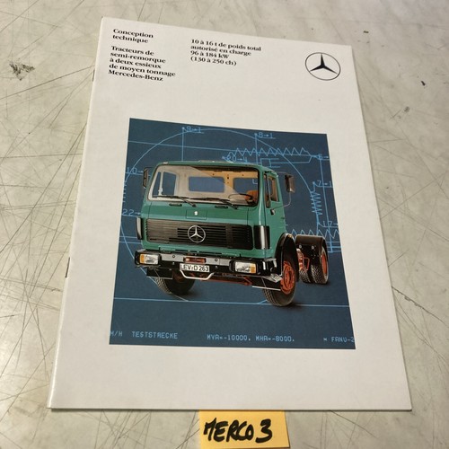 Mercedes benz semi remorque - mercedes,