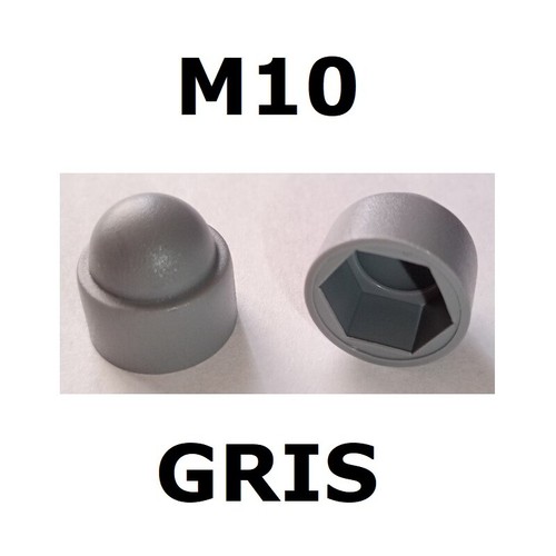M10 gris bouchon vis - bouchon,