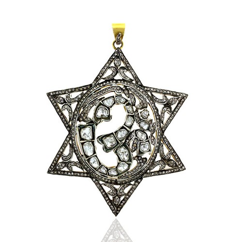 Pendentif argent - en,