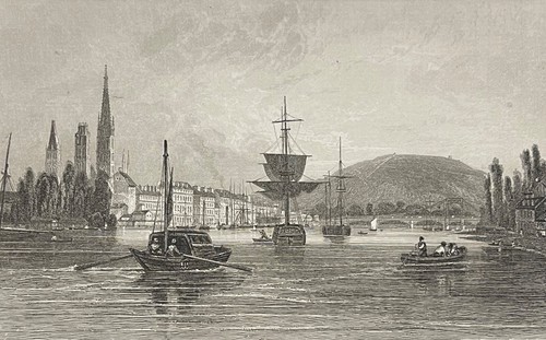 Rouen vue grande - rouen, la