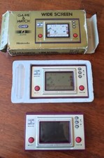 Nintendo Game & Watch Wide screen CHEF FP-24 W/ Box handheld system console Rare