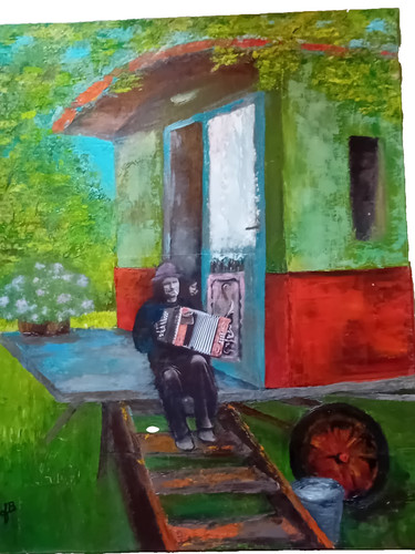 Tableau original scène de - original,