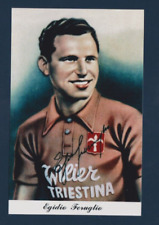 CYCLISME repro PHOTO cycliste EGIDIO FERUGLIO équipe WILIER TRIESTINA