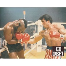 ROCKY III French Lobby Card N01 - 9x12 in. - 1982 - Sylvester Stallone, Mr. T
