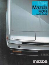 Catalogue Brochure Mazda 929 Hardtop Coupé 01/1984 Belgique en français