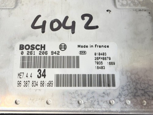 Calculateur moteur 9638783480 - calculateur,