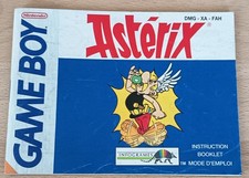 Notice game boy astérix fah - boy,
