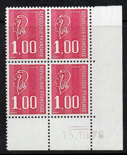 Timbre 1892 coin - timbre, n°