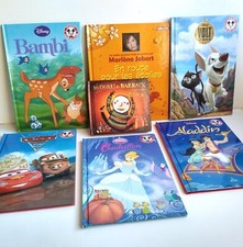 Lot Livres DISNEY Bambi Aladin