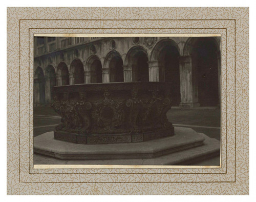 Italie venise fontaine dans - italie,, venise,