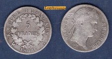 5 Francs Revers Empire 1811 A Paris TB  Napoléon Ier - Ier Empire, 1804–1814
