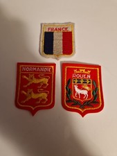 LOT 3 ÉCUSSONS PATCH