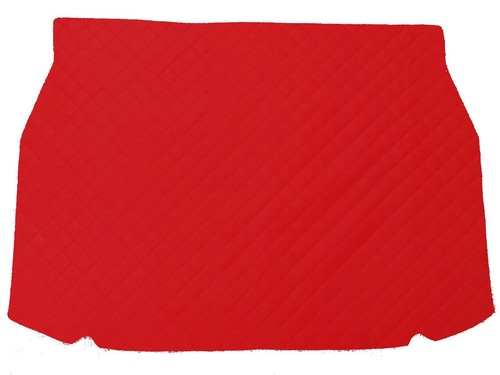 Matelassé cuir éco rouge - matelassé,