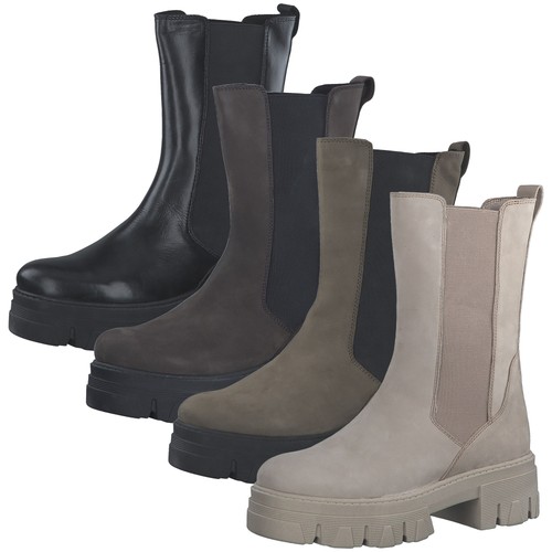 Marco tozzi bottines cuir - bottines, en