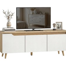 HOMCOM Meuble TV 120 cm