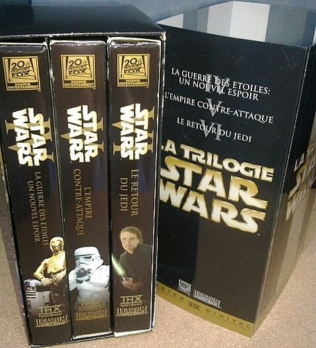 Coffret vhs star wars - coffret, la