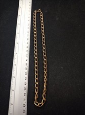 COLLIER CHAINE DORE GROS