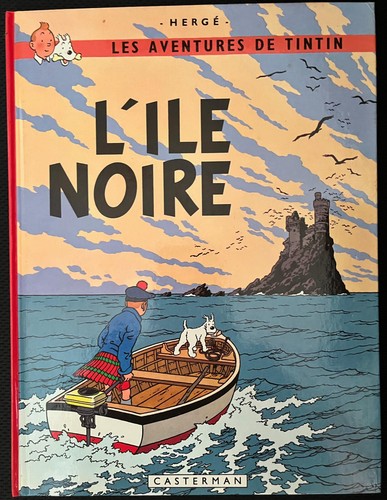 Tintin île noire 1943 - tintin,