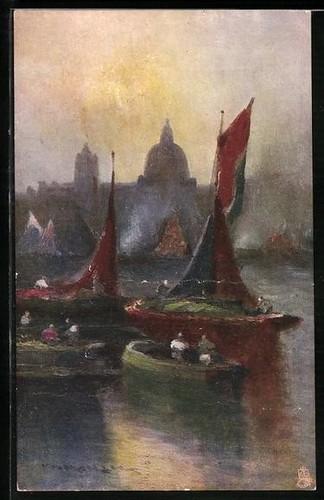 Carte postale artiste - postale, d'artiste