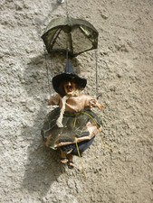 Poupée Marionnette sorcière halloween