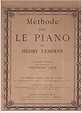 Méthode pour le piano, par Henry Lemoine, Nouvelle édition, revue,,, par