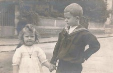 CPA PHOTOGRAPHIE 1909 COUPLE